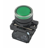 XB5AW33B5 Generic Green LED Panel Mount Indicator Switch - Twin Eagle Imports