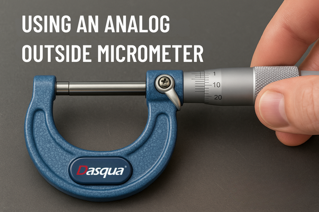 Best Practices for Using an Analog Outside Micrometer in Machining
