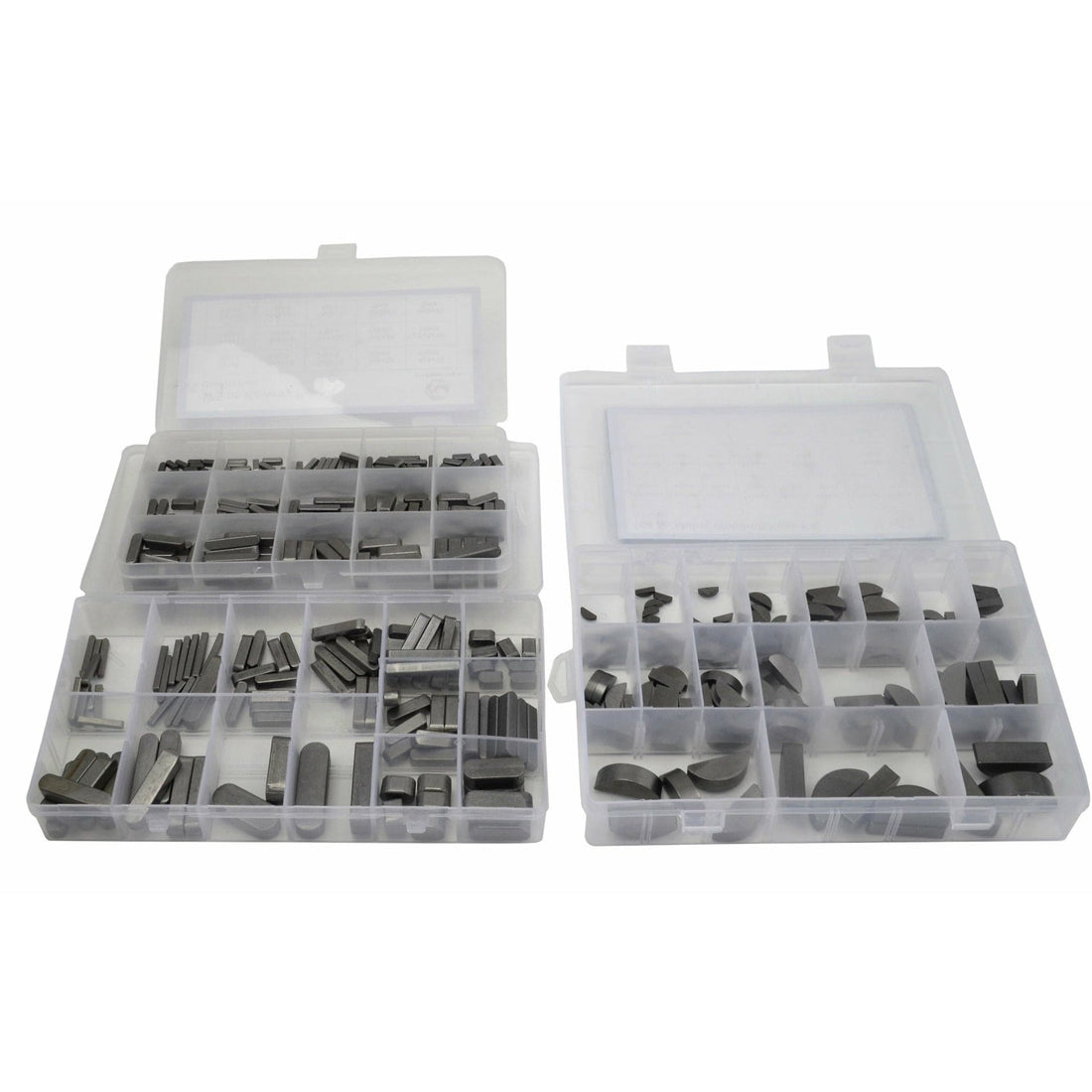 Assorted Woodruff Keys Grab Kit in durable storage case for workshop use