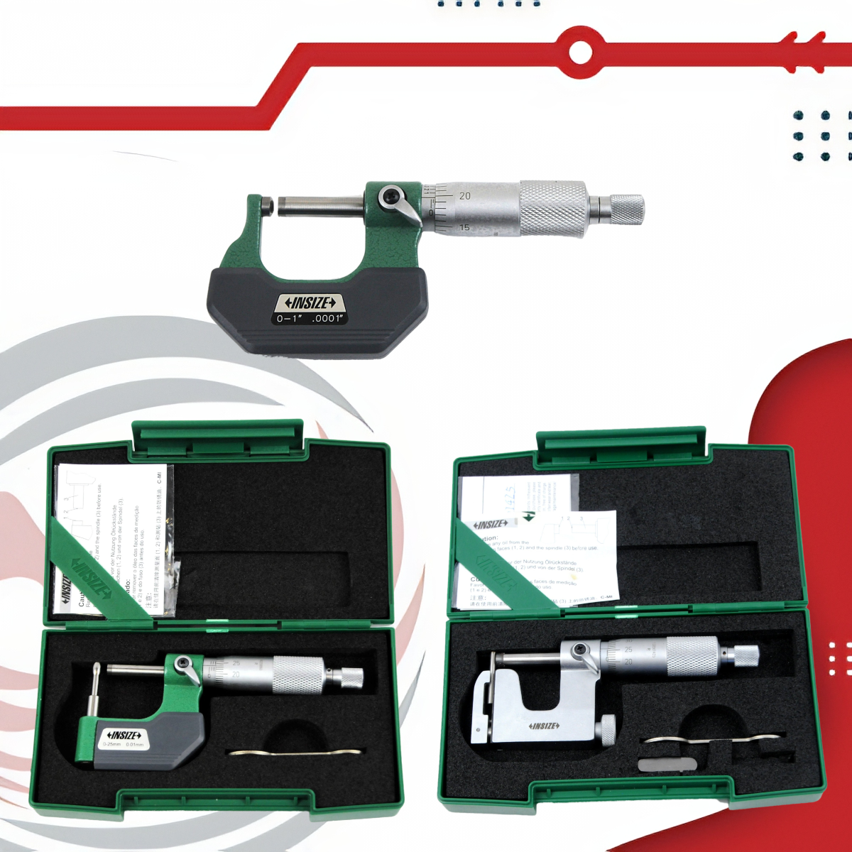 Analog Anvil Micrometer – Twin Eagle Imports