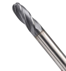 Sandvik Coromant 12.0mm 4 Flute Coated Carbide Ball Nose Endmill