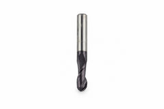 Fullerton 8.0mm 2 Flute TiAlN Coated Carbide Ball Nose Endmill - 3215 Series