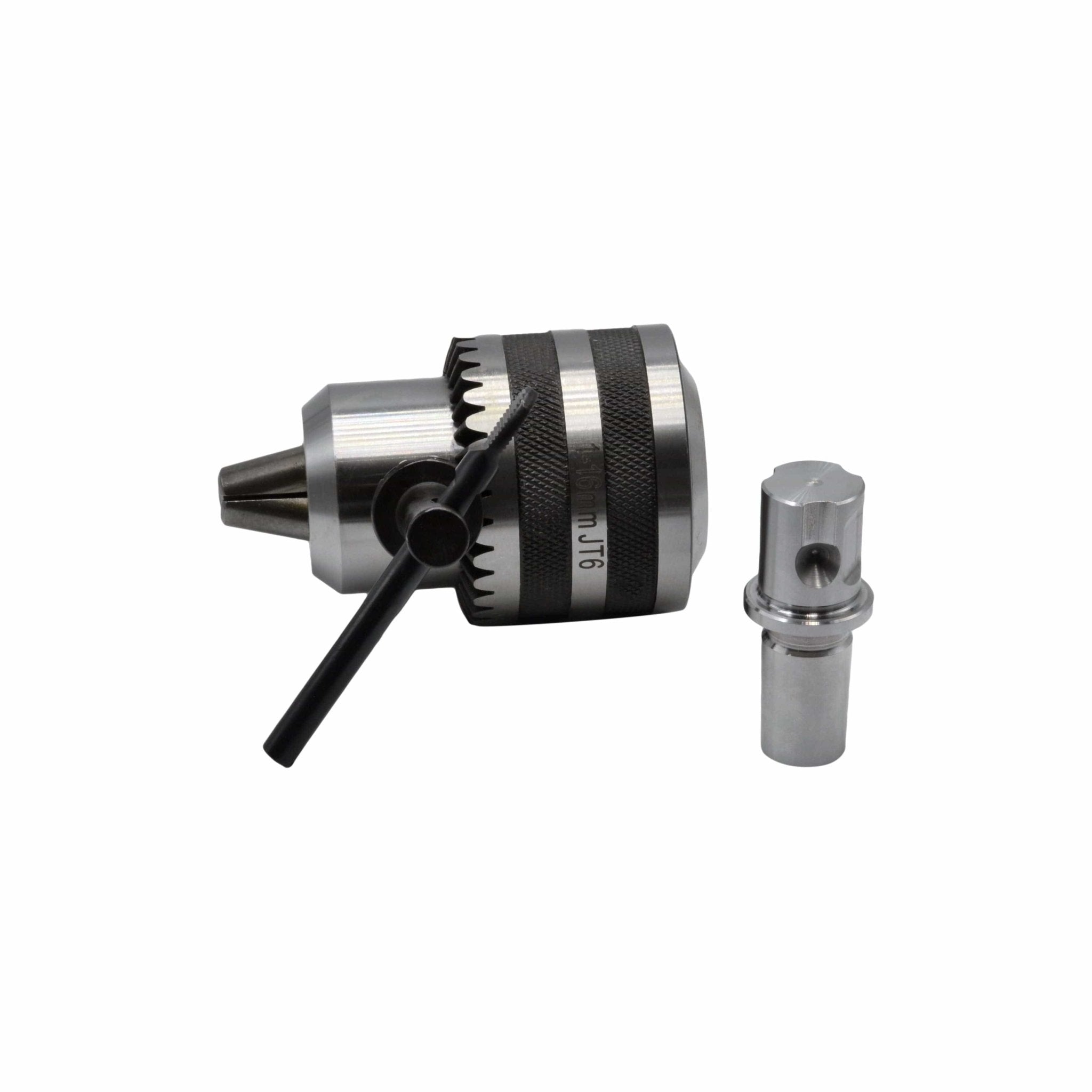 1-16mm JT6 Keyed Drill Chuck with Weldon Shank Annular Cutter Adaptor - Twin Eagle Imports