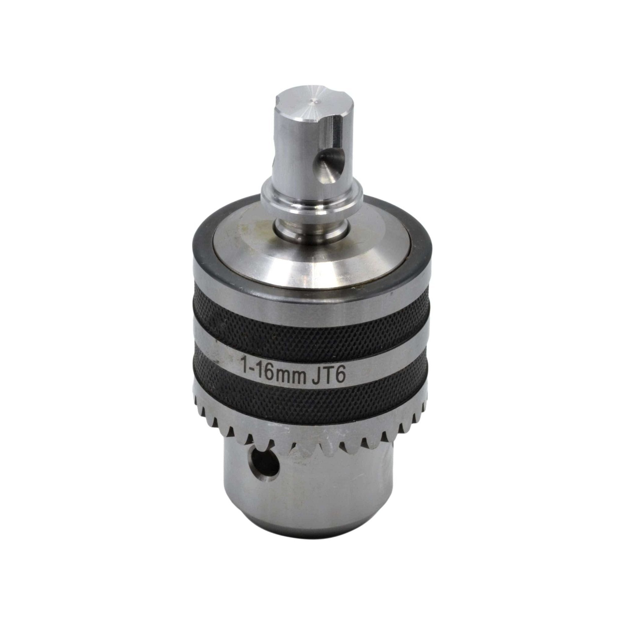1-16mm JT6 Keyed Drill Chuck with Weldon Shank Annular Cutter Adaptor - Twin Eagle Imports