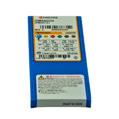 10 pc Kyocera CPMH080204 CA025P – Turning Insert (Finishing, Sharp Edge Type) - Twin Eagle Imports