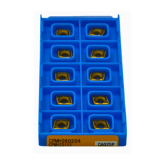 10 pc Kyocera CPMH080204 CA025P – Turning Insert (Finishing, Sharp Edge Type) - Twin Eagle Imports