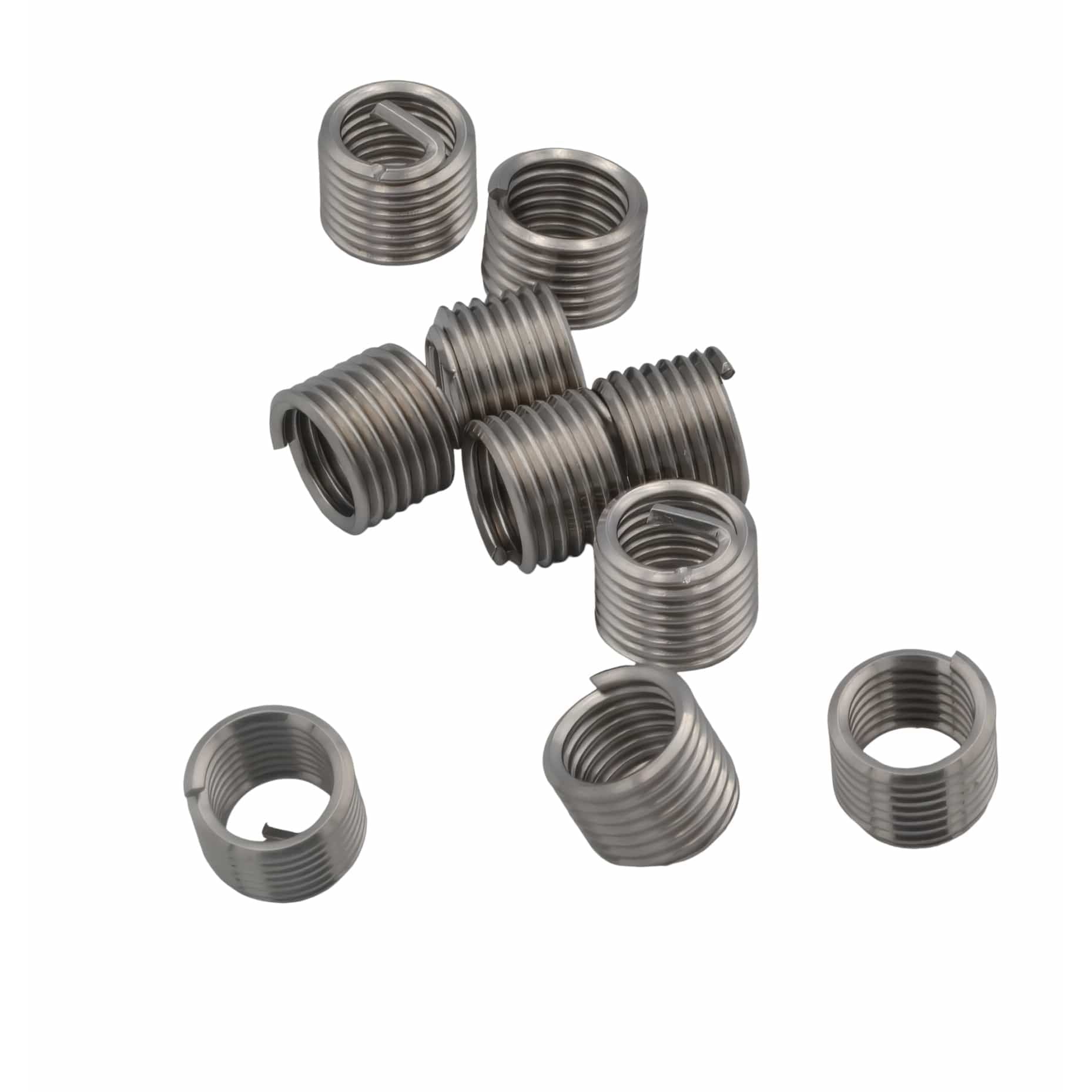 10 pcs Hepyc Stainless Steel Thread Insert M8 x 1.25 1.5D DIN 8140 6H - Twin Eagle Imports