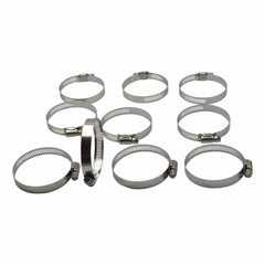 10 Piece 304 Stainless Steel 52-76mm Worm Drive Hose Clamp - Twin Eagle Imports
