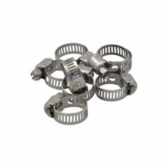 10 Piece 304 Stainless Steel 7-16mm Worm Drive Hose Clamp - Twin Eagle Imports