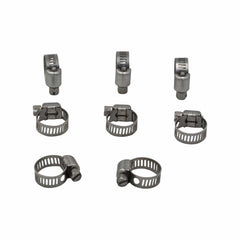 10 Piece 304 Stainless Steel 7-16mm Worm Drive Hose Clamp - Twin Eagle Imports