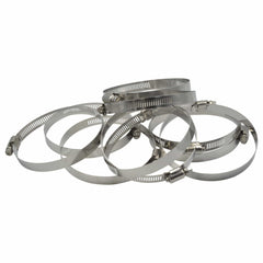 10 Piece 304 Stainless Steel 84-108mm Worm Drive Hose Clamp - Twin Eagle Imports