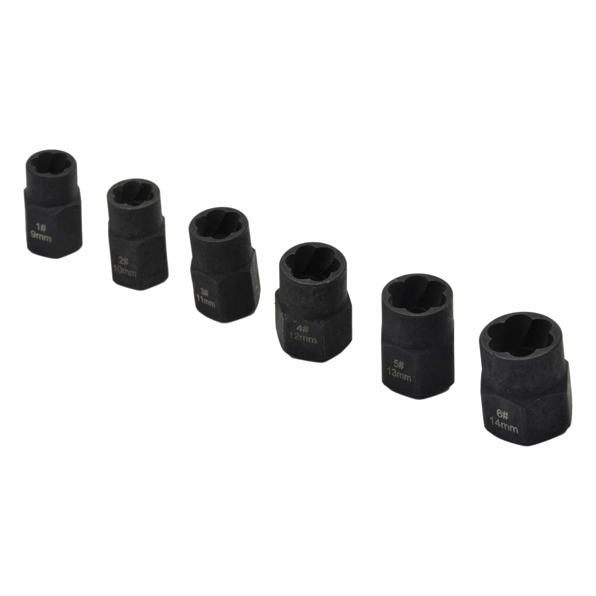 10 piece 3/8" Drive Damaged Bolt and Nut Extractor Set - Twin Eagle Imports