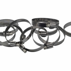 10 Piece Kale 304 Stainless Steel 50-70mm Worm Drive Hose Clamp - Twin Eagle Imports