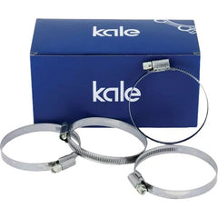 10 Piece Kale 304 Stainless Steel 50-70mm Worm Drive Hose Clamp - Twin Eagle Imports