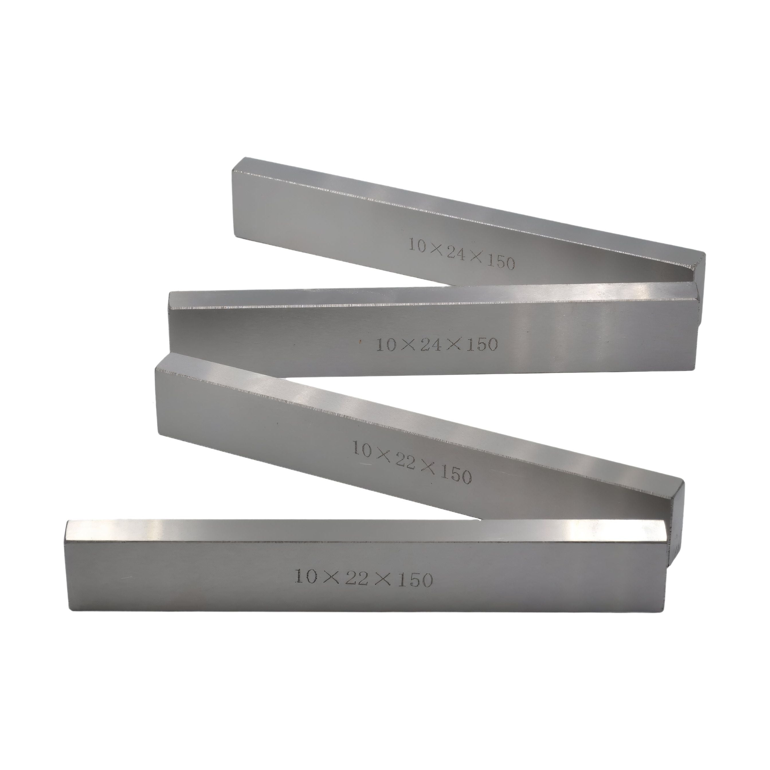 10 Pairs Parallel Steel Gauge Block Set 20 Piece 150mm Length