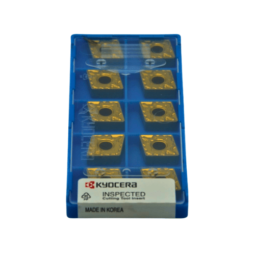 10pc Kyocera CNMG120408PS CA525 – Turning Insert (Finishing to Medium, PS Chipbreaker) - Twin Eagle Imports