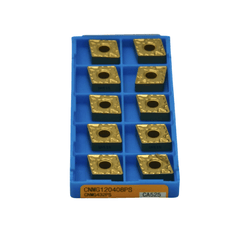 10pc Kyocera CNMG120408PS CA525 – Turning Insert (Finishing to Medium, PS Chipbreaker) - Twin Eagle Imports