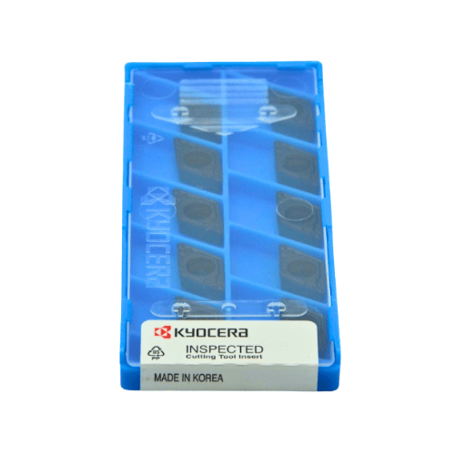 10pc Kyocera DCMT11T308HQ CA125P – Turning Insert (Finishing to Medium, HQ Chipbreaker) - Twin Eagle Imports