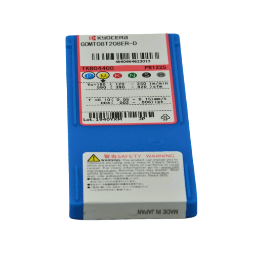 10pc Kyocera GOMT08T208ER-D PR1225 – Grooving and Parting Insert (Right-Hand, D Chipbreaker)ER-D PR1225 – Grooving and Parting Insert (Right-Hand, D Chipbreaker) - Twin Eagle Imports