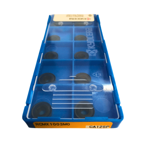 10pc Kyocera RCMX1003M0 CA125P – Turning Insert (Finishing to Medium, M0 Geometry) - Twin Eagle Imports
