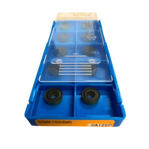 10pc Kyocera RCMX1003M0 CA125P – Turning Insert (Finishing to Medium, M0 Geometry) - Twin Eagle Imports