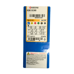10pc Kyocera RCMX1003M0 CA125P – Turning Insert (Finishing to Medium, M0 Geometry) - Twin Eagle Imports