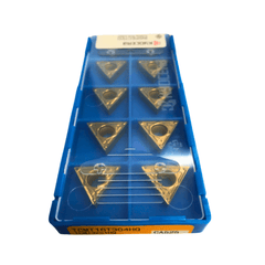 10pc Kyocera TCMT16T304HQ CA525 – Turning Insert (Finishing to Medium, HQ Chipbreaker) - Twin Eagle Imports