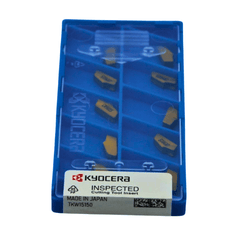 10pc Kyocera TKN3 CR9025 – Cut-Off Insert (General Purpose, TK Chipbreaker) - Twin Eagle Imports