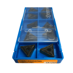 10pc Kyocera TNMG160404PMG CA125P – Turning Insert (Medium-Roughing, PMG Chipbreaker) - Twin Eagle Imports