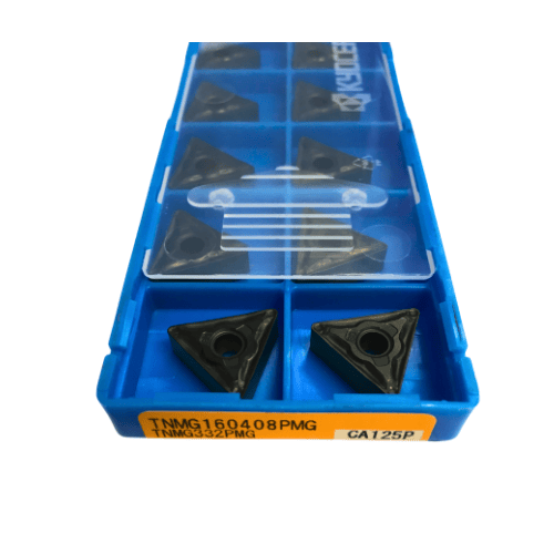 10pc Kyocera TNMG160408PMG CA125P – Turning Insert (Medium-Roughing, PMG Chipbreaker) - Twin Eagle Imports
