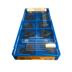 10pc Kyocera TNMG160408PMG CA125P – Turning Insert (Medium-Roughing, PMG Chipbreaker) - Twin Eagle Imports