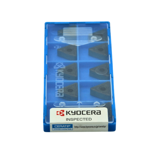 10pc Kyocera TNMG160412PQ CA125P – Turning Insert (Finishing to Medium, PQ Chipbreaker) - Twin Eagle Imports