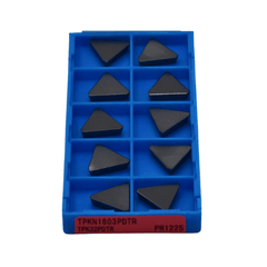10pc Kyocera TPKN1603PDTR PR1225 – Milling Insert (General-Purpose, PR1225 Grade) - Twin Eagle Imports
