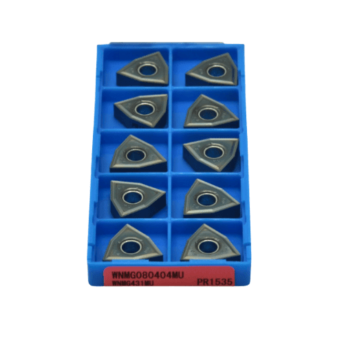 10pc Kyocera WNMG080404MU PR1535 – Turning Insert (Medium to Finishing, MU Chipbreaker) - Twin Eagle Imports