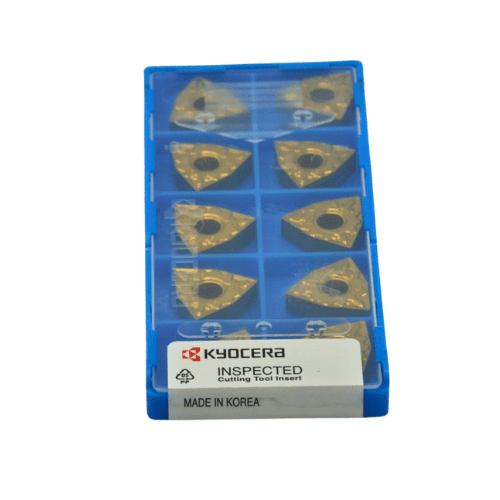 10pc Kyocera WNMG080404PS CA525 – Turning Insert (Finishing to Medium, PS Chipbreaker) - Twin Eagle Imports