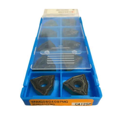 10pc Kyocera WNMG080408PMG CA125P – Turning Insert (Medium-Roughing) - Twin Eagle Imports