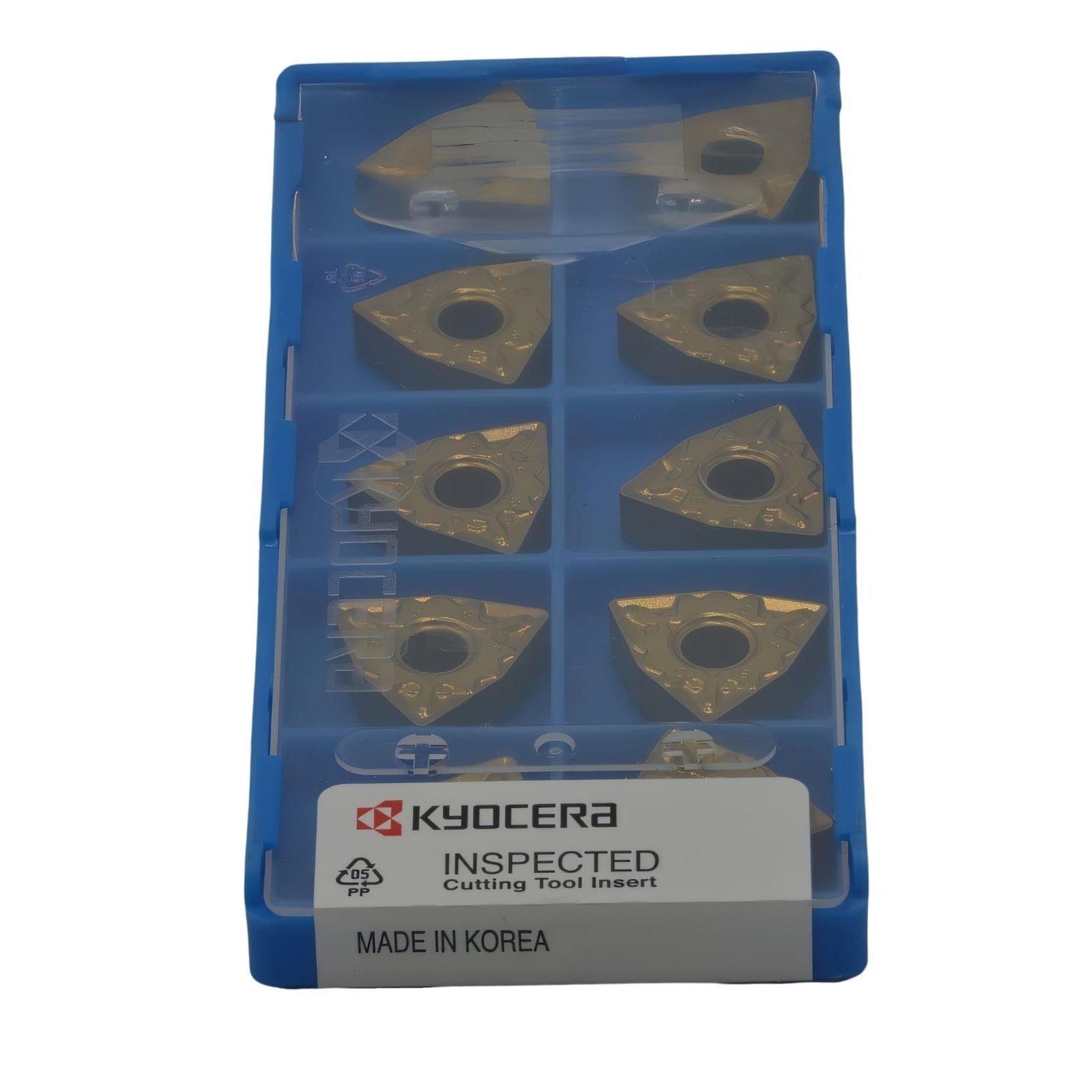 10pc Kyocera WNMG080408PS CA525 – Turning Insert (Medium, PS Chipbreaker) - Twin Eagle Imports