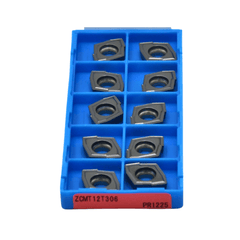10pc Kyocera ZCMT12T306 PR1225 – Indexable Drill Insert (General Purpose, DRZ Series) - Twin Eagle Imports