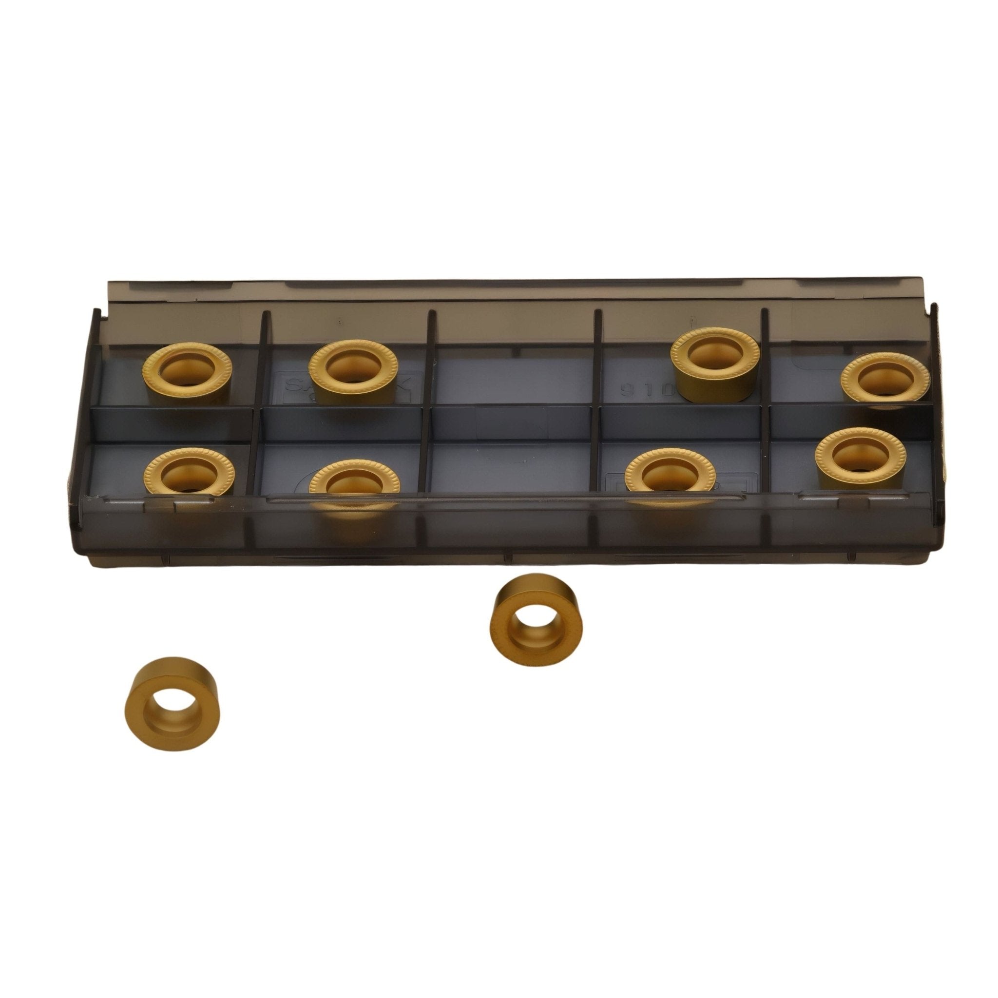 10pc Sandvik Coromant RCMT 10 T3 M0 235 Indexable Turning Insert – Round - Twin Eagle Imports