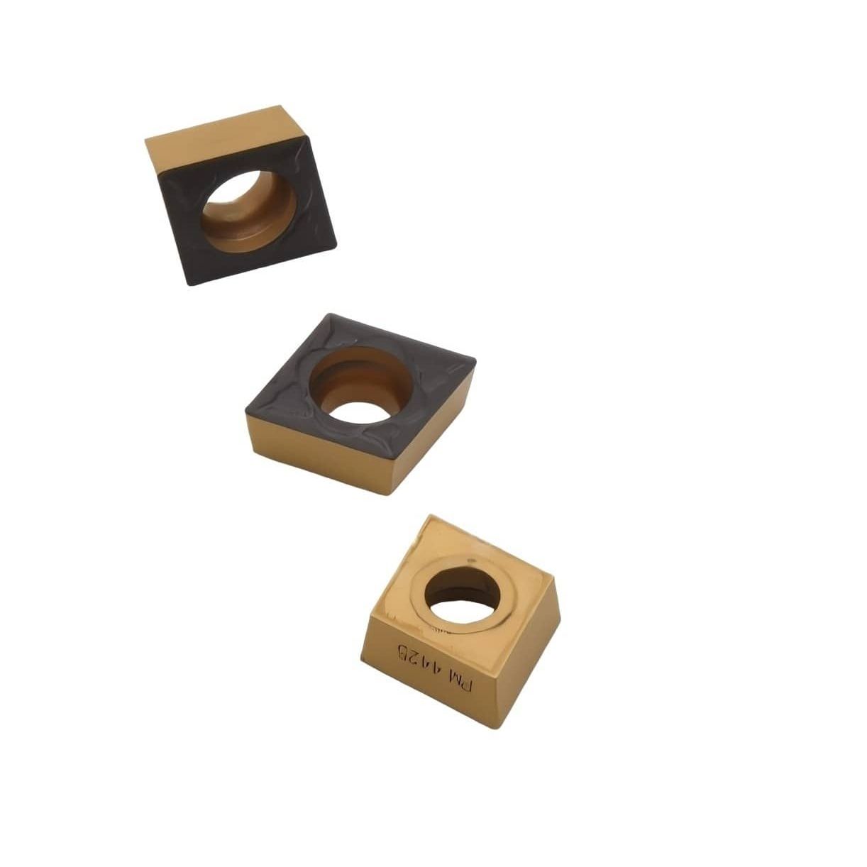 10pc Sandvik Medium Chipbreaker - Steel / Cast Iron Grade Insert - CCMT 09 T3 04-PM 4425 - Twin Eagle Imports