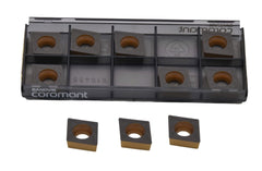 10pc Sandvik Medium Chipbreaker - Steel / Cast Iron Grade Insert - CCMT 12 04 08-PM 4425 - Twin Eagle Imports