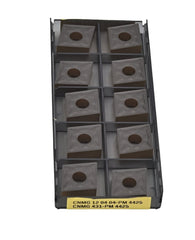 10pc Sandvik Medium Chipbreaker - Steel / Cast Iron Grade Insert - CNMG 12 04 04-PM 4425 - Twin Eagle Imports