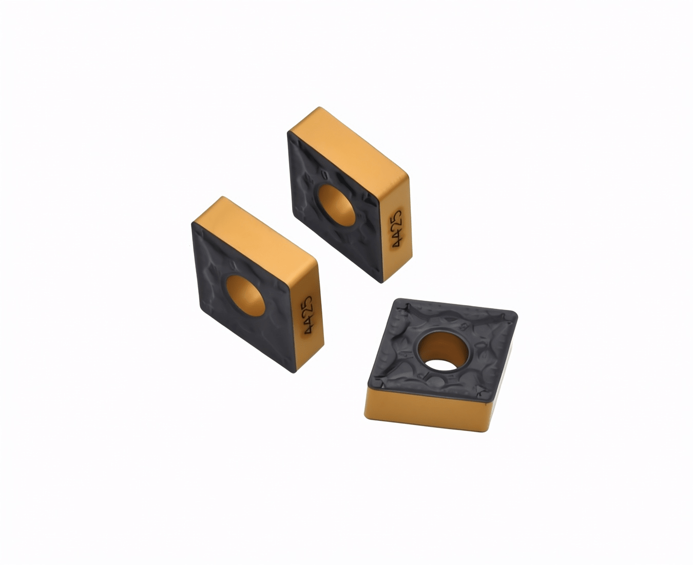 10pc Sandvik Medium Chipbreaker - Steel / Cast Iron Grade Insert - CNMG 12 04 08-PM 4425 - Twin Eagle Imports