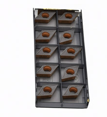 10pc Sandvik Medium Chipbreaker - Steel / Cast Iron Grade Insert - DCMT 11 T3 04-PM 4425 - Twin Eagle Imports