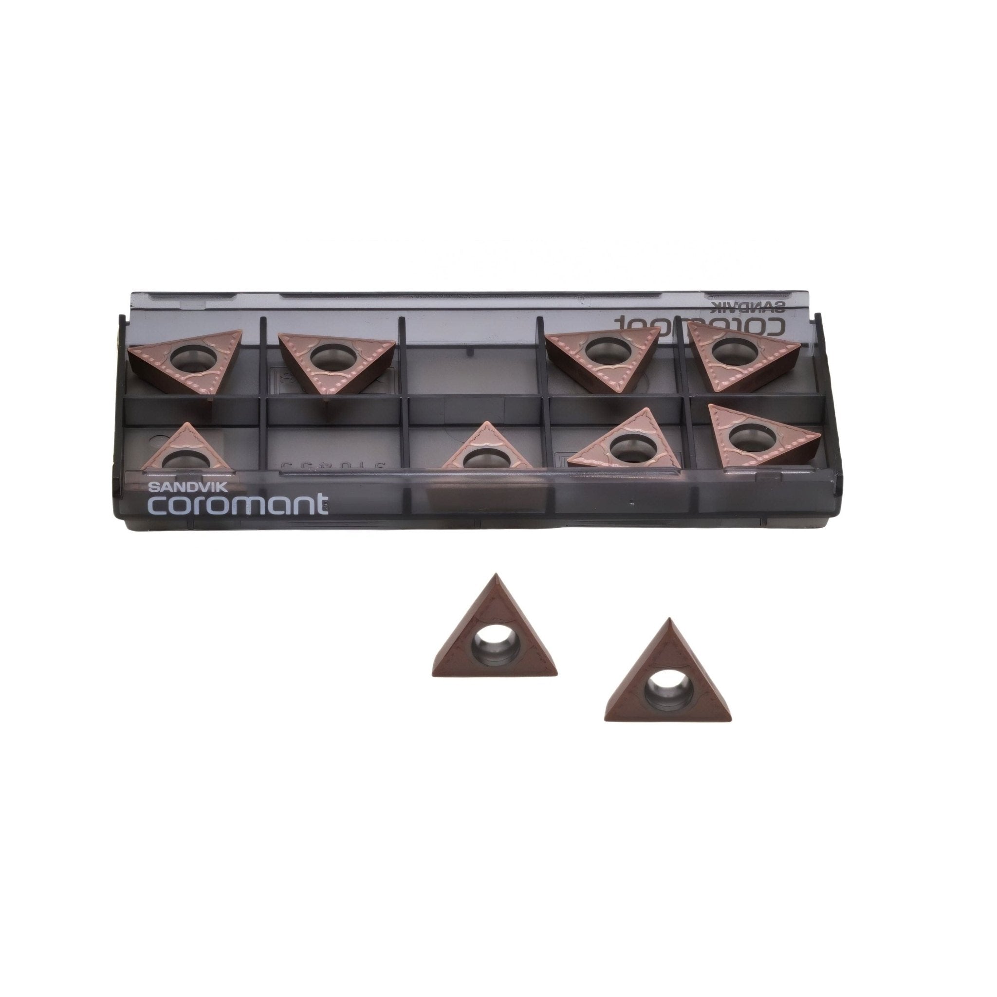 10pc Sandvik TCMT 16 T3 04-MM 1125 Turning Insert for Stainless Steel - Twin Eagle Imports