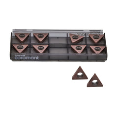 10pc Sandvik TCMT 16 T3 08-MM 1125 Turning Insert for Stainless Steel - Medium Chipbreaker - Twin Eagle Imports