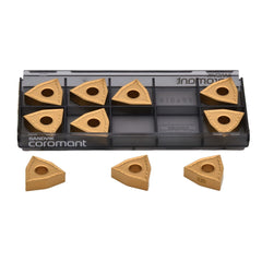 10pc Sandvik WNMG 08 04 04-QM 235 – Turning Insert (Medium, QM Chipbreaker) - Twin Eagle Imports