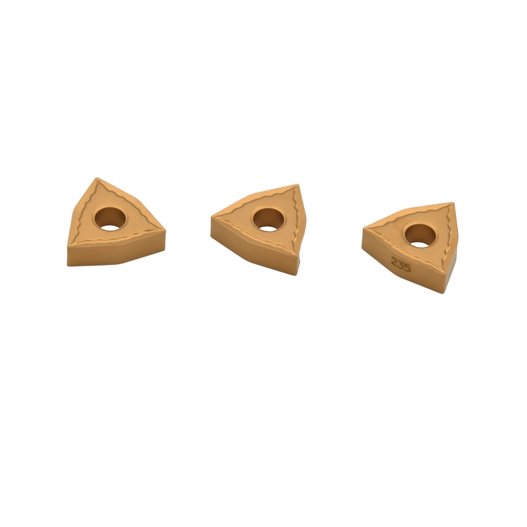 10pc Sandvik WNMG 08 04 04-QM 235 – Turning Insert (Medium, QM Chipbreaker) - Twin Eagle Imports
