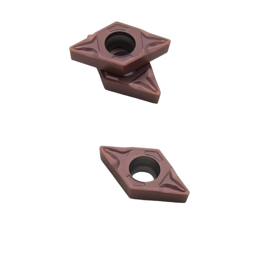 10pcs Sandvik DCMT 07 02 04-MF 1125 – Turning Insert (Finishing, MF Chipbreaker) - Twin Eagle Imports