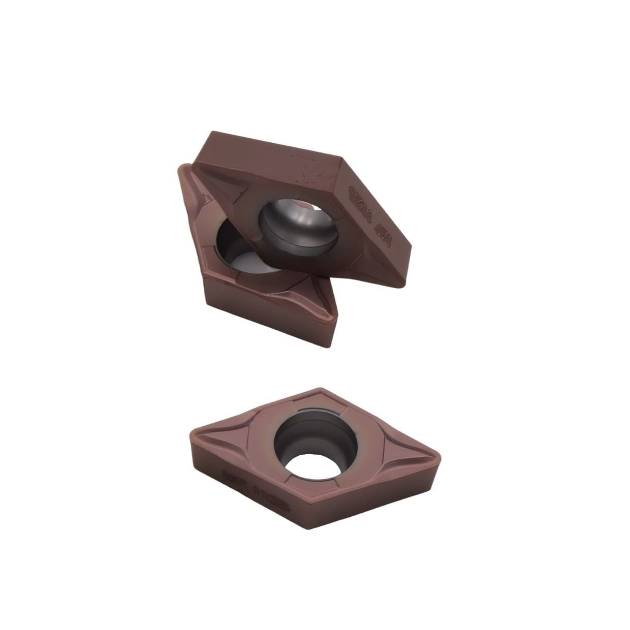 10pcs Sandvik DCMT 11 T3 08-MF 1125 – Turning Insert (Finishing, MF Chipbreaker) - Twin Eagle Imports